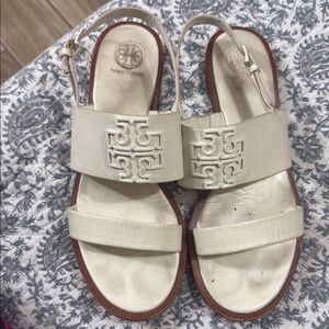 Tory Burch Women's White Sandals